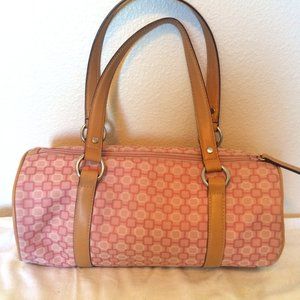 Nine West Pink Barrel Purse Small
